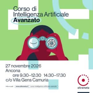 CORSO INTELLIGENZA ARTIFICIALE AVANZATO